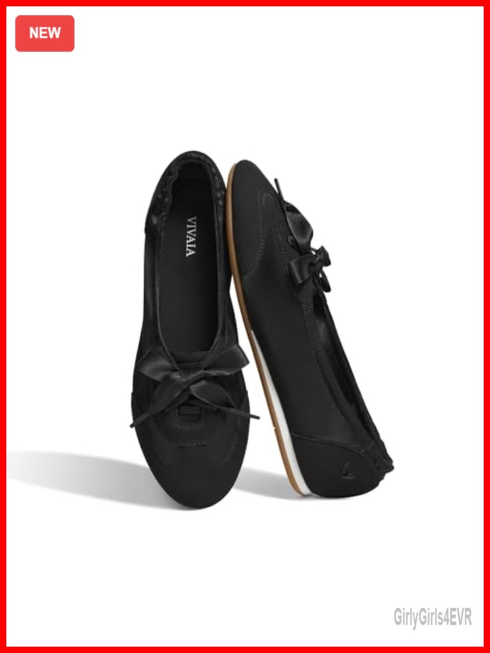 Satin Ballet Flats Round Toe Lace-Up Lightweight Comfortable Sneakerina